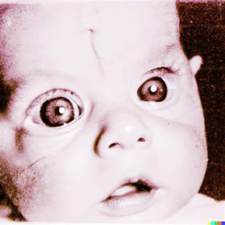 Are you born with full sized eyes?