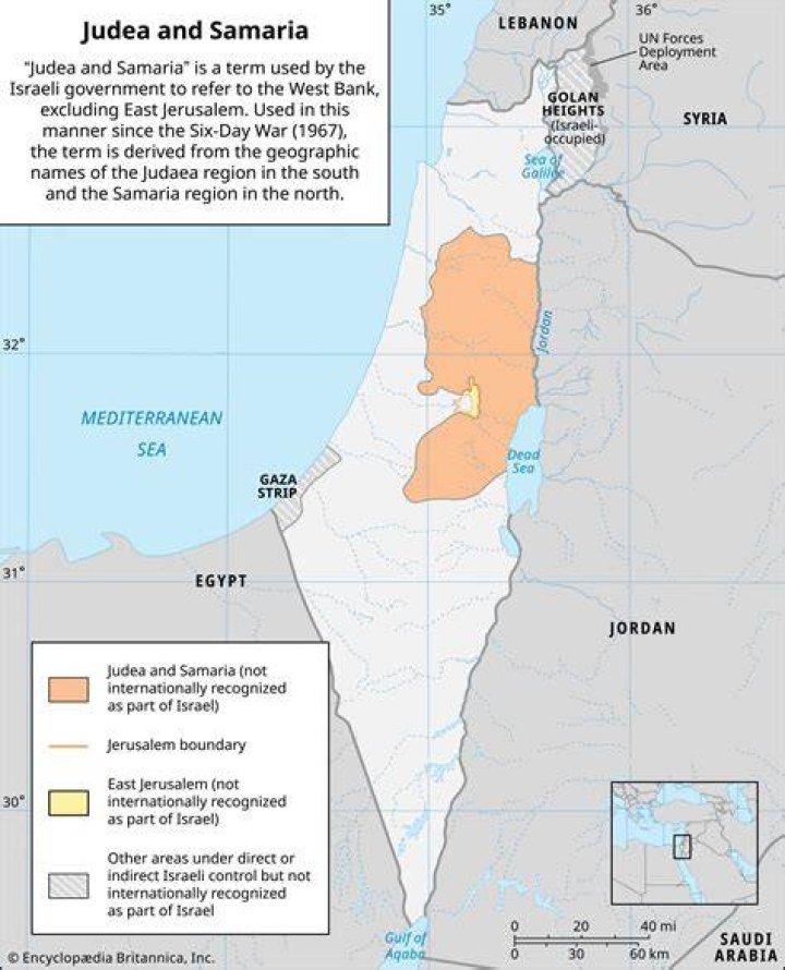 In all judea and samaria?