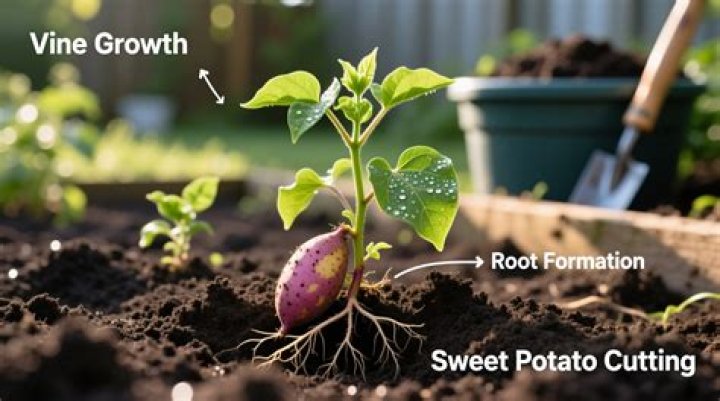 Is sweet potato a deep rooted crop?