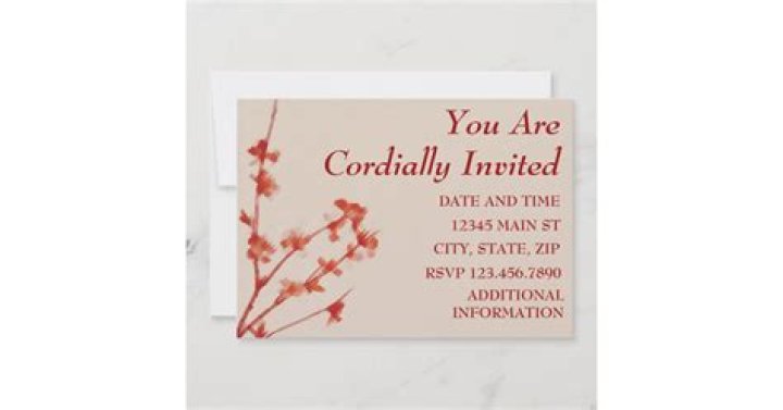 What does cordially invite mean?