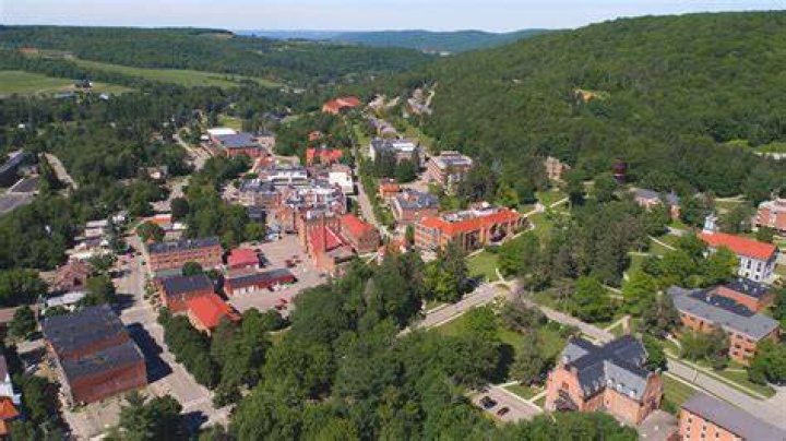 Whats near alfred university?