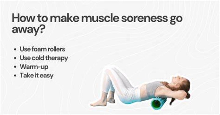 When does muscle soreness go away?