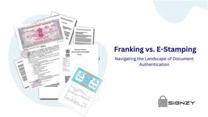 When is franking done?