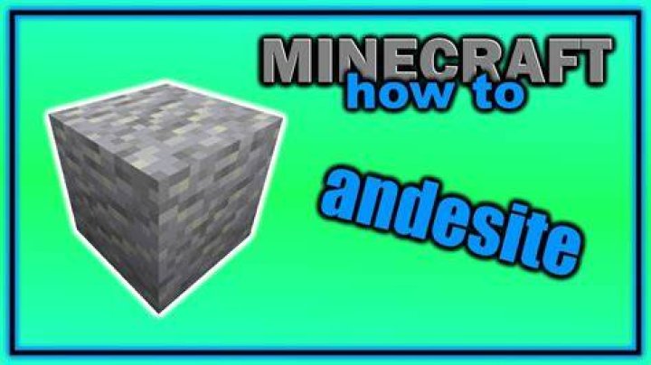 Where to get andesite minecraft?